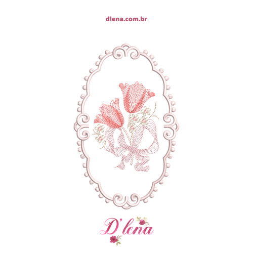 Moldura de flores