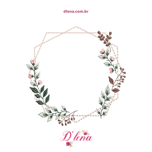 Moldura de Flores